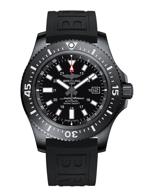 breitling superocean 44 special black watch 44mm|breitling superocean 44 special wristwatch.